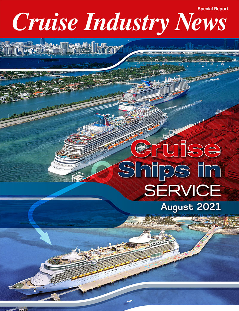 Cruise Ships in Service (August)