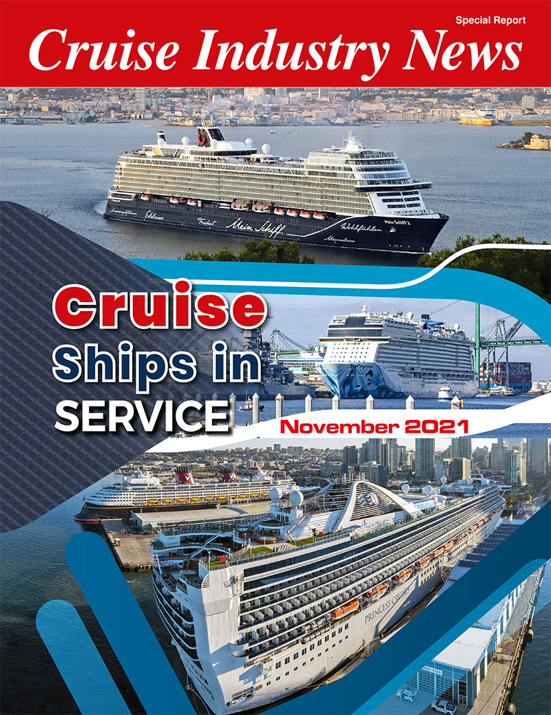 Cruise Ships in Service (Nov 2021)
