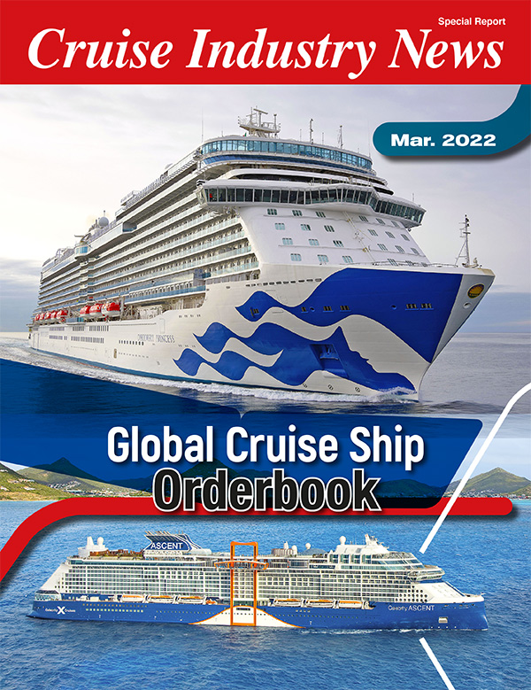2022 Cruise Ship Orderbook (March 2022)