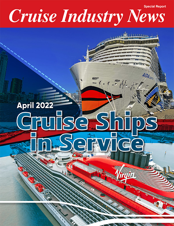 Cruise Ships in Service (April 2022)