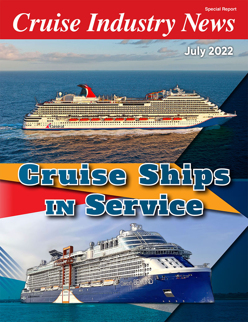 Cruise Ships in Service (July 2022)