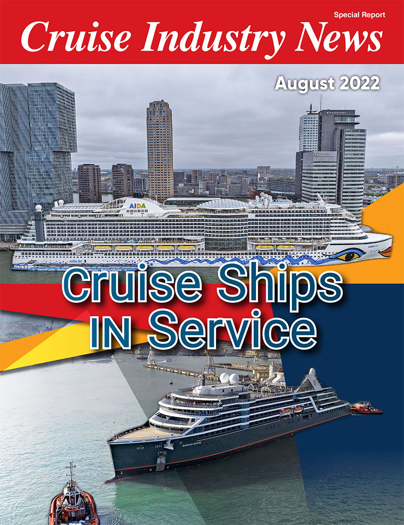 Cruise Ships in Service (August 2022)