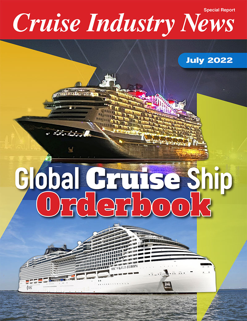 2022 Cruise Ship Orderbook (July 2022)