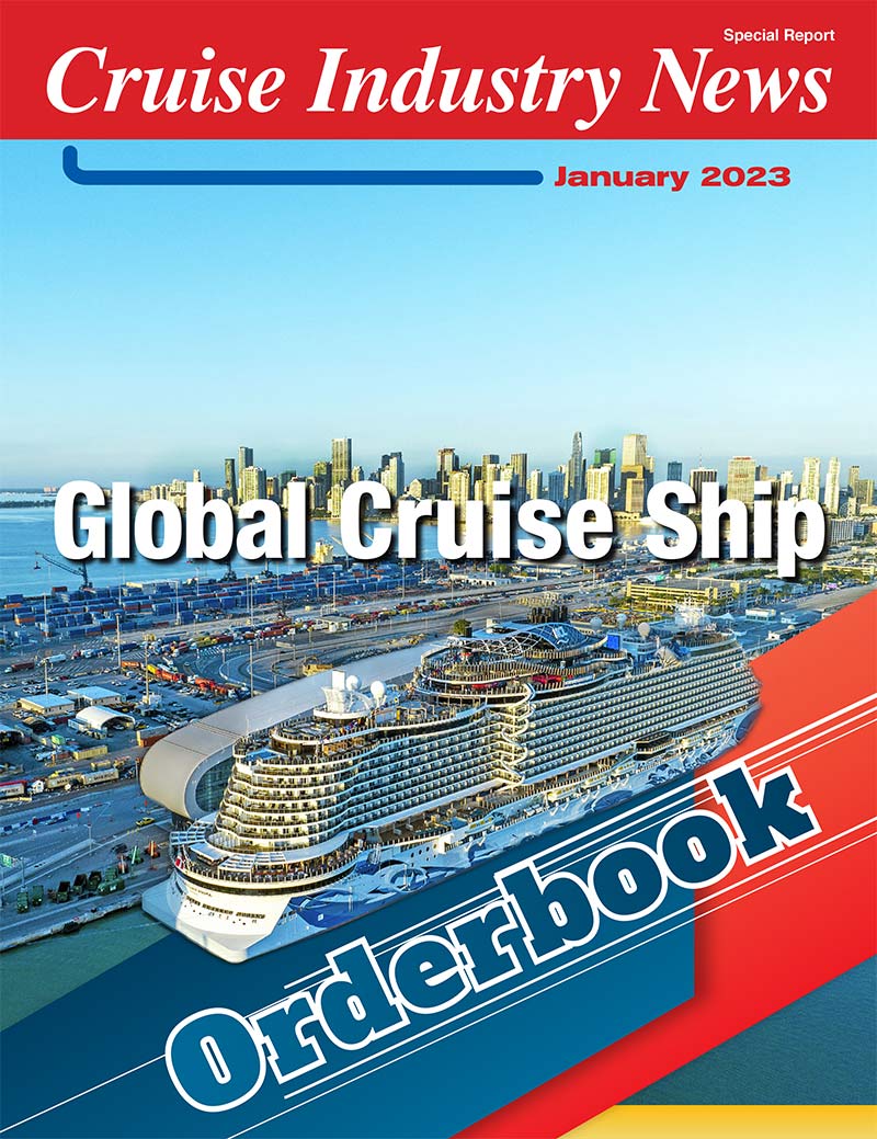 2023 Cruise Ship Orderbook (Jan. 2023)