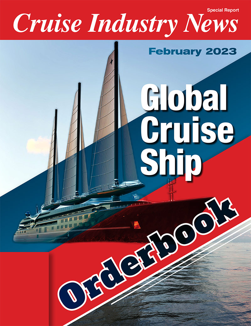 2023 Cruise Ship Orderbook (Feb. 2023)