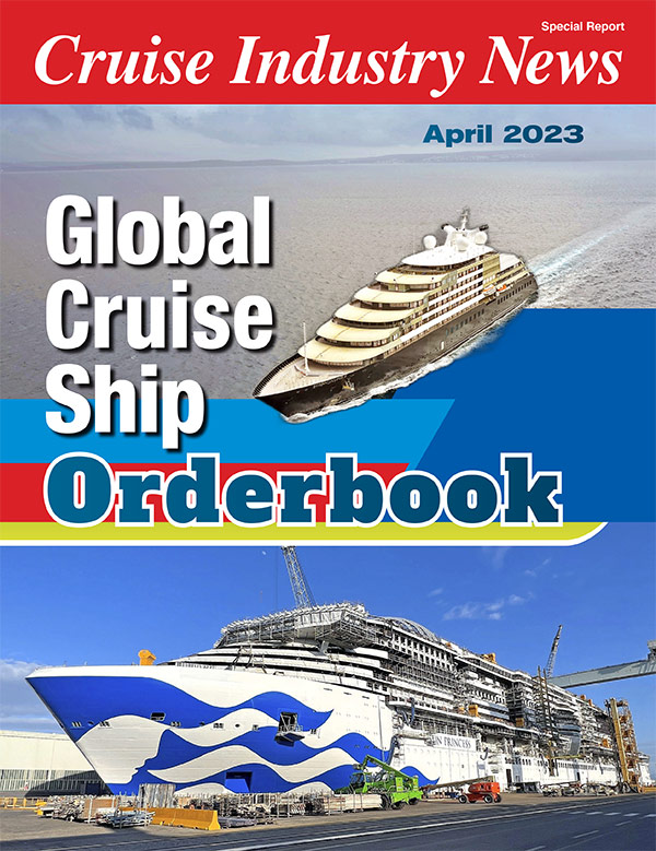 2023 Cruise Ship Orderbook (April)