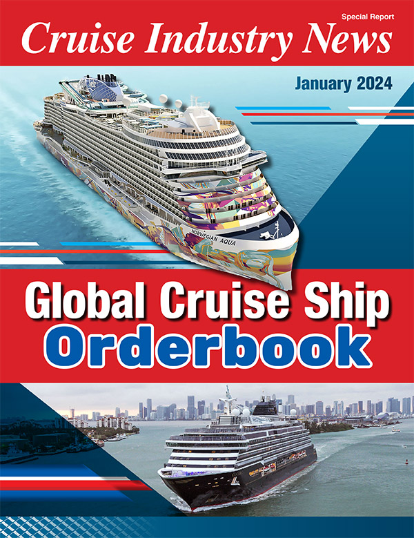 2024 Cruise Ship Orderbook (Jan 2024)