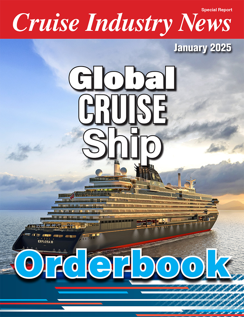 2025 Cruise Ship Orderbook (January)