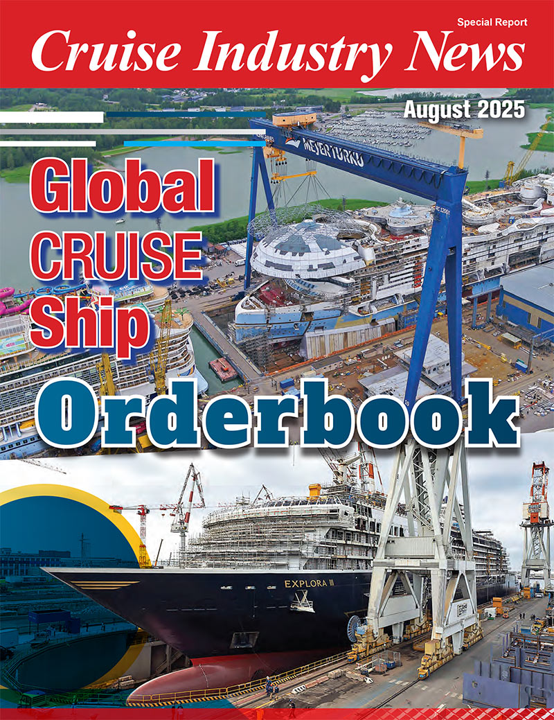 2025 Cruise Ship Orderbook (August)
